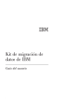 Kit de migraci&oacute;n de datos de IBM: Gu&iacute;a del usuario - ps