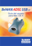 Instalación del BeWAN ADSL USB ST