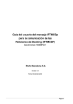 Gu&iacute;a del usuario del mensaje IFTMCSp para la comunicaci&oacute;n de las