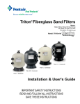 Triton® Fiberglass Sand Filters