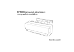 DP-5000 Impresora de sobremesa en color y acabsdos metálicos