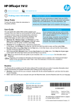 HP Officejet 7612 Getting Started Guide – EMEA