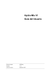 Hydro-Mix VI Guía del Usuario