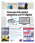 Unos $30 mil costará adaptarse a la TV digital
