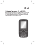 Gu&iacute;a del usuario de LG500G