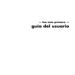 gu&iacute;a del usuario