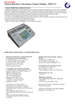 Sistema Eléctrico y Electrónico Trainer (Modelo