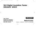 5kV Digital Insulation Tester MEGGER® BM25