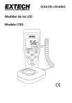 Medidor de luz LED Modelo LT45