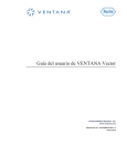 Guía del usuario de VENTANA Vector