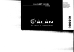 Alan HP446 manual