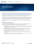 InterCall Online - Visión General