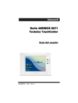 Serie ADEMCO 6271 Teclados TouchCenter Guía del usuario