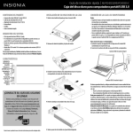 Gu&iacute;a de instalaci&oacute;n r&aacute;pida | NS-PCHD335/NS-PCHD335