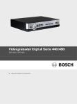 Videograbador Digital Serie 440/480