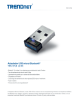 Adaptador USB micro Bluetooth® TBW-107UB (v2.0R)