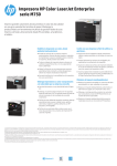 Impresora HP Color LaserJet Enterprise serie M750