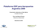Plataforma ESP para Grupo México