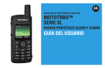 mototrbo serie sl radios portátiles sl8550 y sl8050 guía del usuario