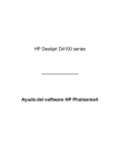 HP Deskjet D4100 Series User`s Guide
