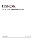 Gu&iacute;a del usuario de Embedded Web Server