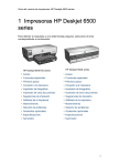 1 Impresoras HP Deskjet 6500 series