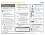 Funcionamiento del sistema NextSeq™ 500