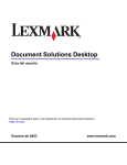 Gu&iacute;a del usuario de Document Solutions Desktop