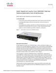 Cisco SRW2008 8-Port Gigabit Switch: WebView (Spanish)