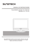 Sunstech TL1911D Manual - Recambios, accesorios y repuestos