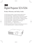 Digital Projector X21i/X26i