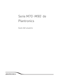 Serie M70™-M90™ de Plantronics