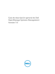 Guía de descripción general de Dell OpenManage Systems