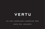 AC-35V WIRELESS CHARGING PAD GUÍA DEL USUARIO