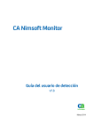 Guía del usuario de detección de CA Nimsoft Monitor