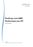 Gu&iacute;a del usuario PicoScope serie 6000