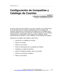 Configuración de Compañías y Catálogo de Cuentas