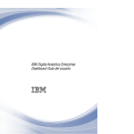 IBM Digital Analytics Enterprise Dashboard Guía del usuario