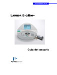 Lambda Bio/Bio+ Guía del usuario