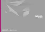Nokia N85 Principios b&aacute;sicos
