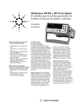 Multímetros 34410A y 34411A de Agilent El estándar para