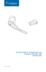 Auricular Calisto II™ de Plantronics® con Adaptador
