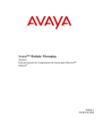 Avaya™ Modular Messaging