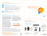 AT&T U-verse&reg; TV