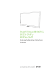 SMART Board® 8055i, 8055i-SMP y 8055ie