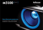 Catálogo InFocus IN3100 Series.