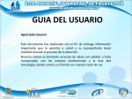 Guia del Usuario - ESE Hospital San Rafael de Facatativ&aacute;