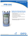 PPM-350C Medidor de Potencia de Redes PON