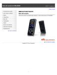 NWZ-E370 Series | Guía del usuario de WALKMAN
