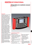 Dispositivo de medición manual HMG 3010